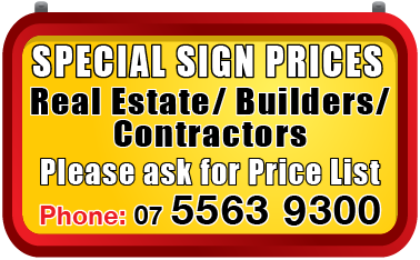 Real Estate/ Builder/ Contractors Signs Jack Flash Signs